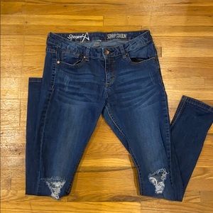 Special A skinny ripped jeans size 7